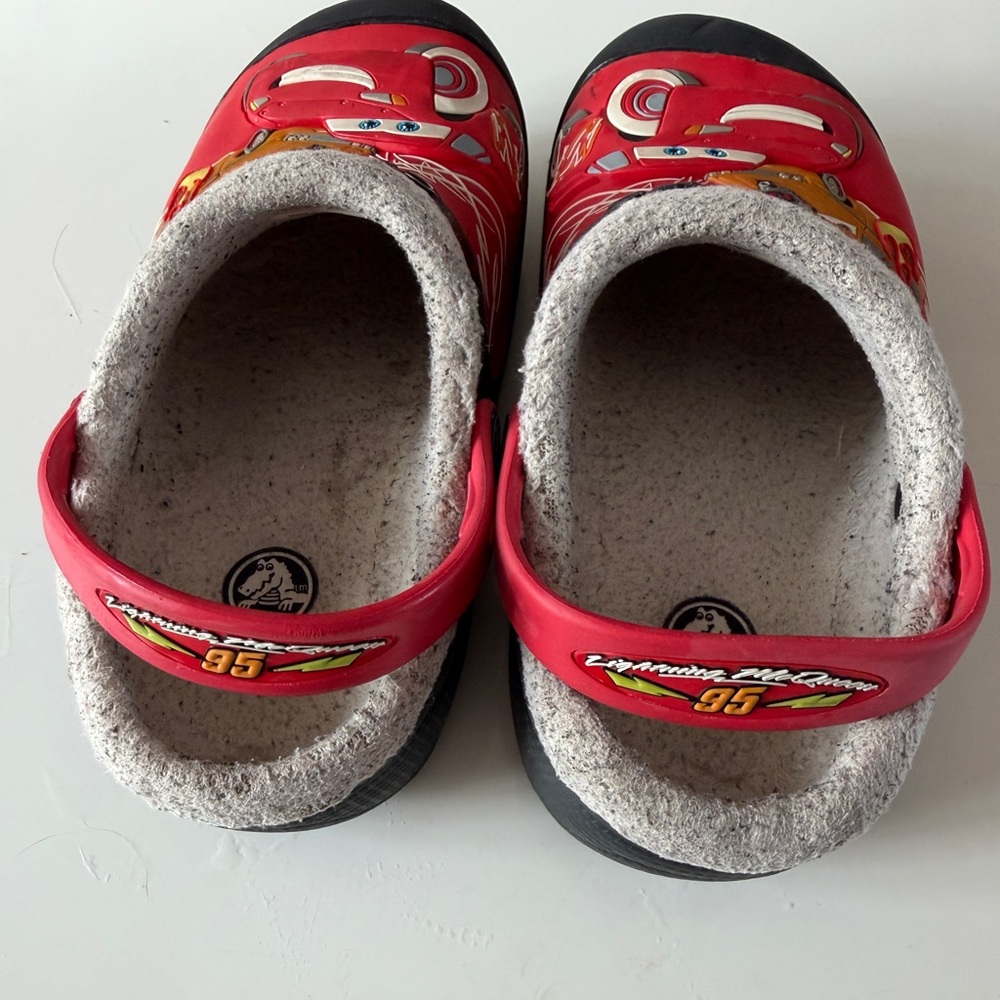 Crocs Lightning McQueen Cars Kids J1 – Fleece Lined - Picture 6 of 8